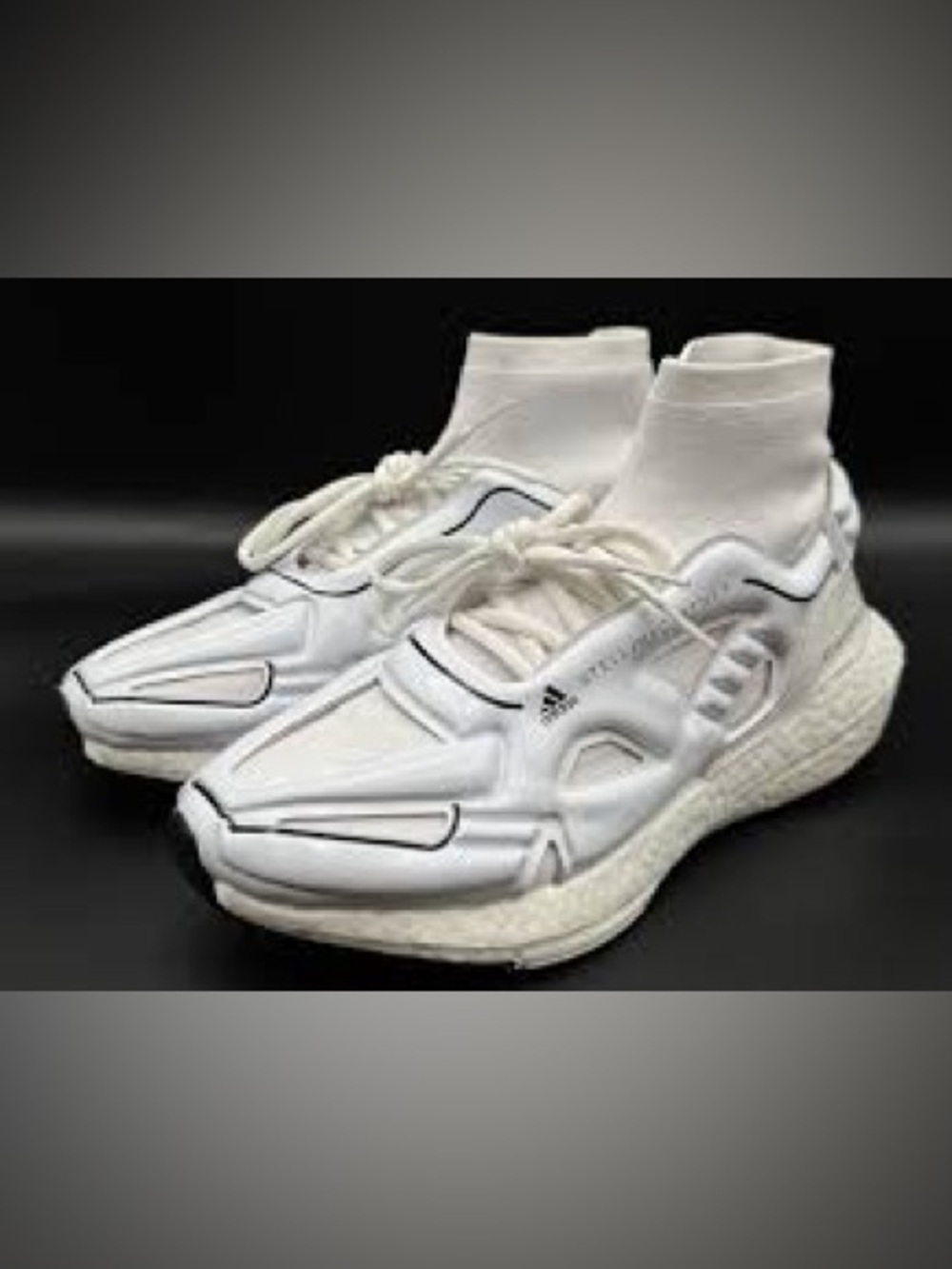 Stella McCartney x adidas UltraBoost 22 Elevated Cloud White Core Black 🌟